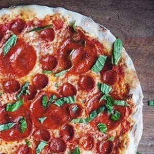 Loaded Pepperoni Pizza